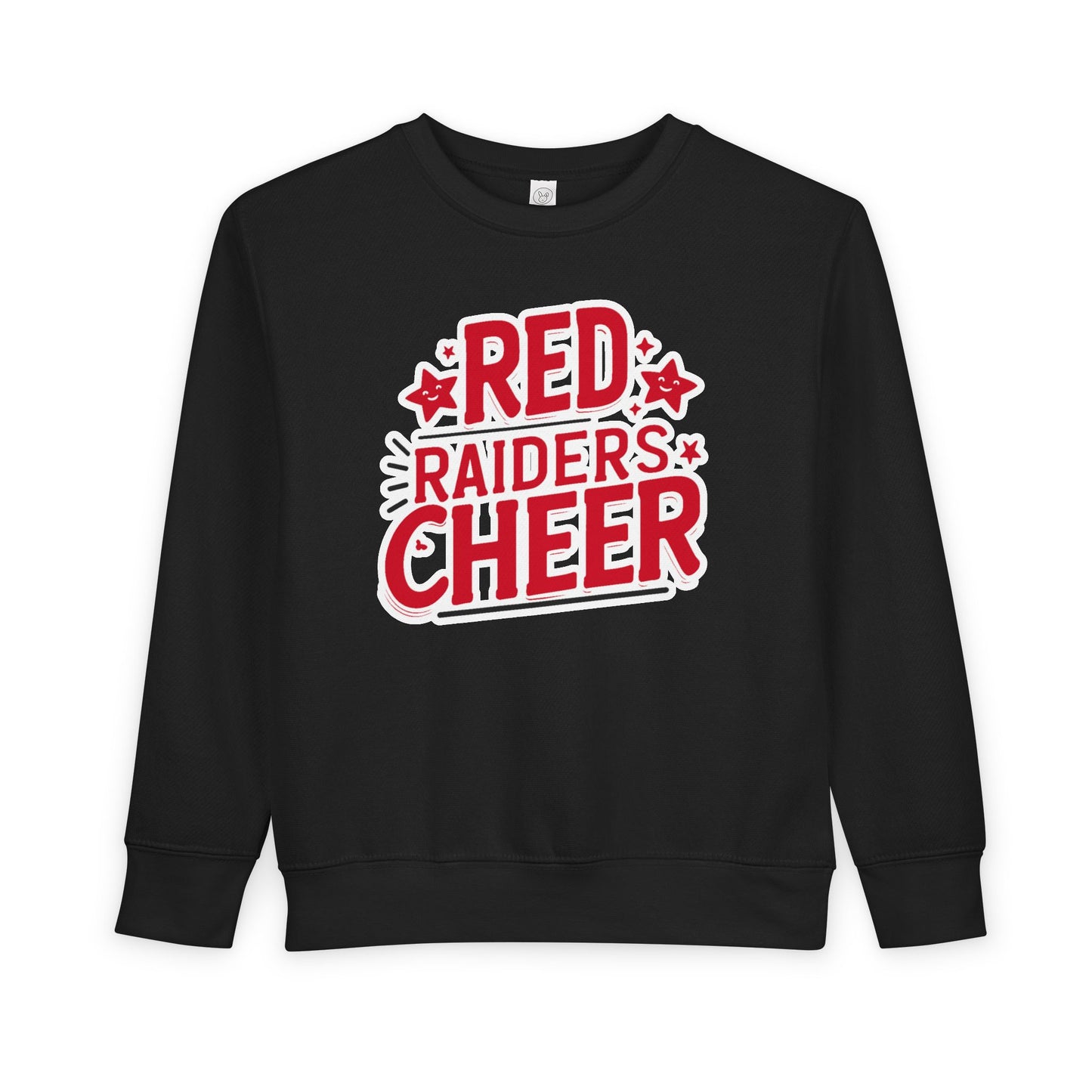 Toddler Crewneck Sweatshirt \ Marion County Red Raiders Cheer \ MCC2
