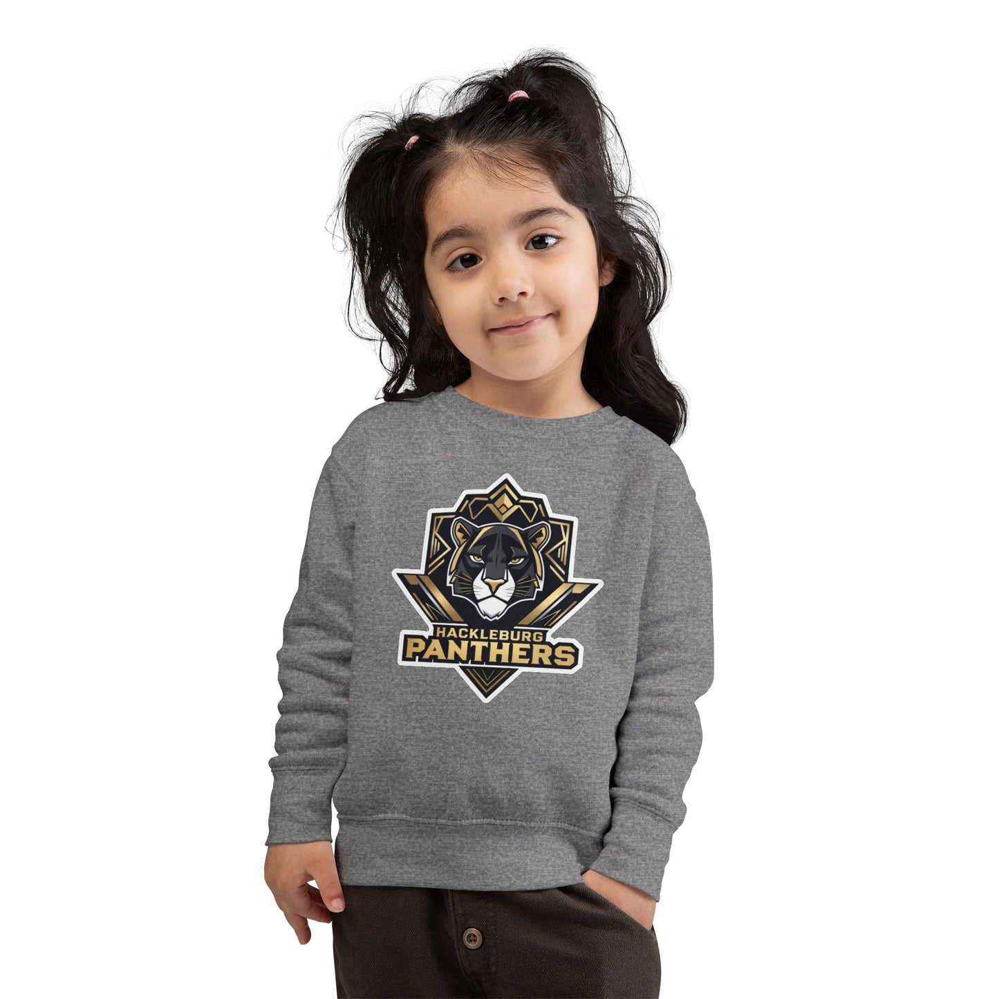 Toddler Crewneck Sweatshirt \ Hackleburg Panthers \ HP1