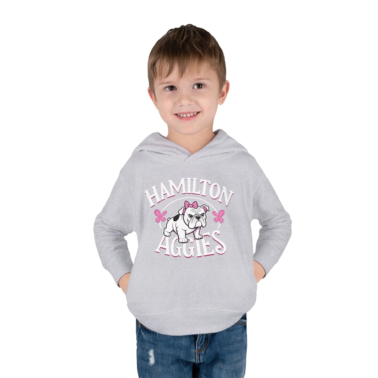 Toddler Hoodie Sweatshirt \ Hamilton Aggies \ HAG4