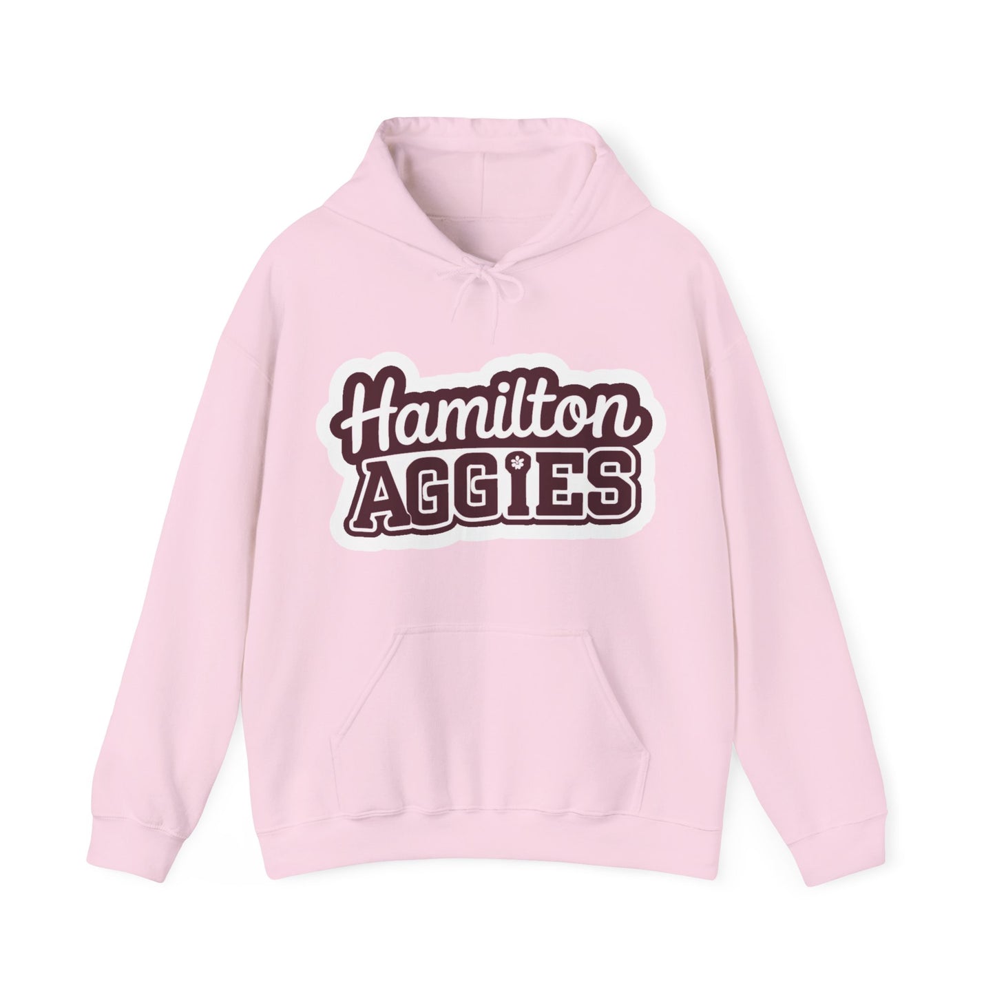 Adult Hoodie Sweatshirt \ Hamilton Aggies \ HAG2