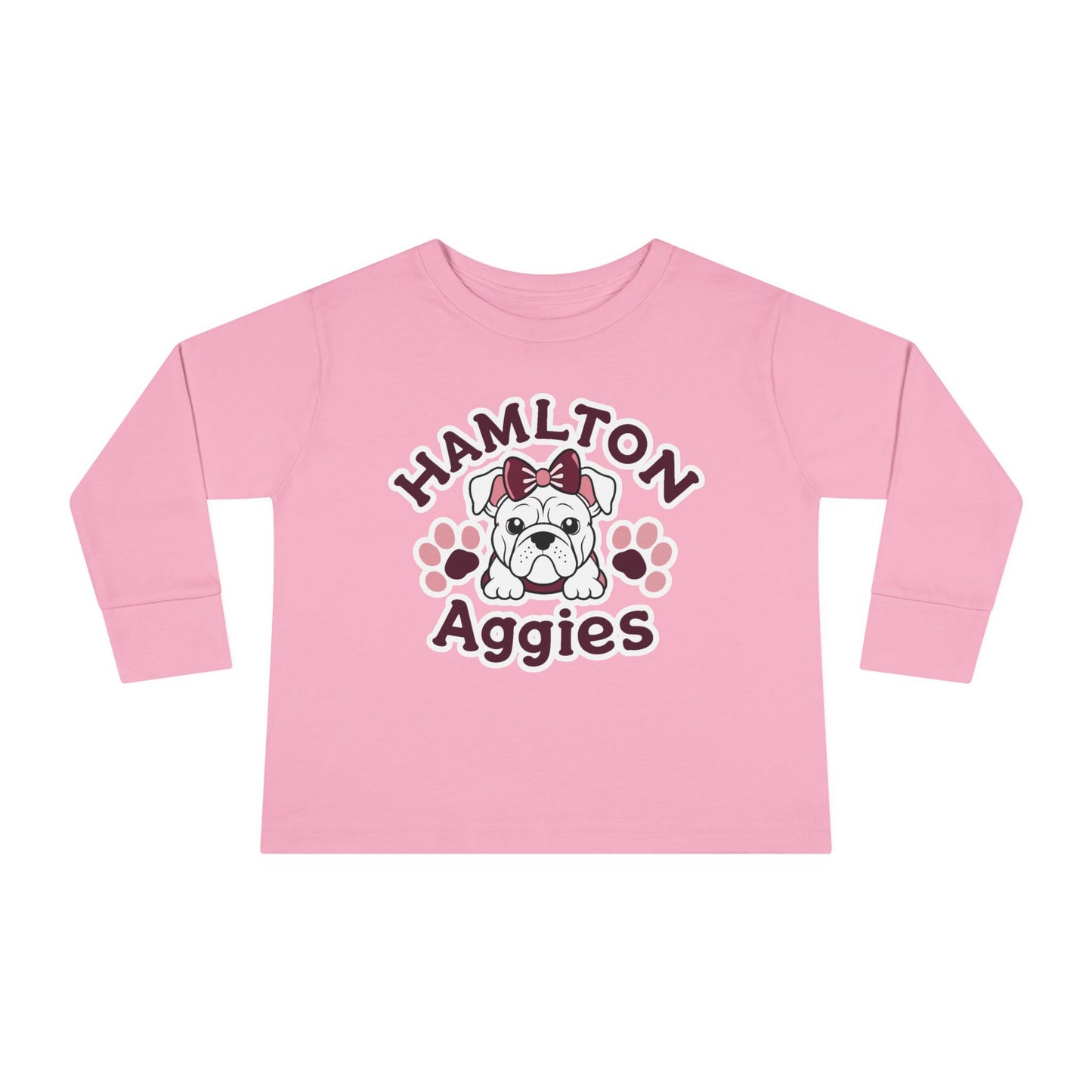 Toddler Long Sleeve Tee \ Hamilton Aggies \ HAG3
