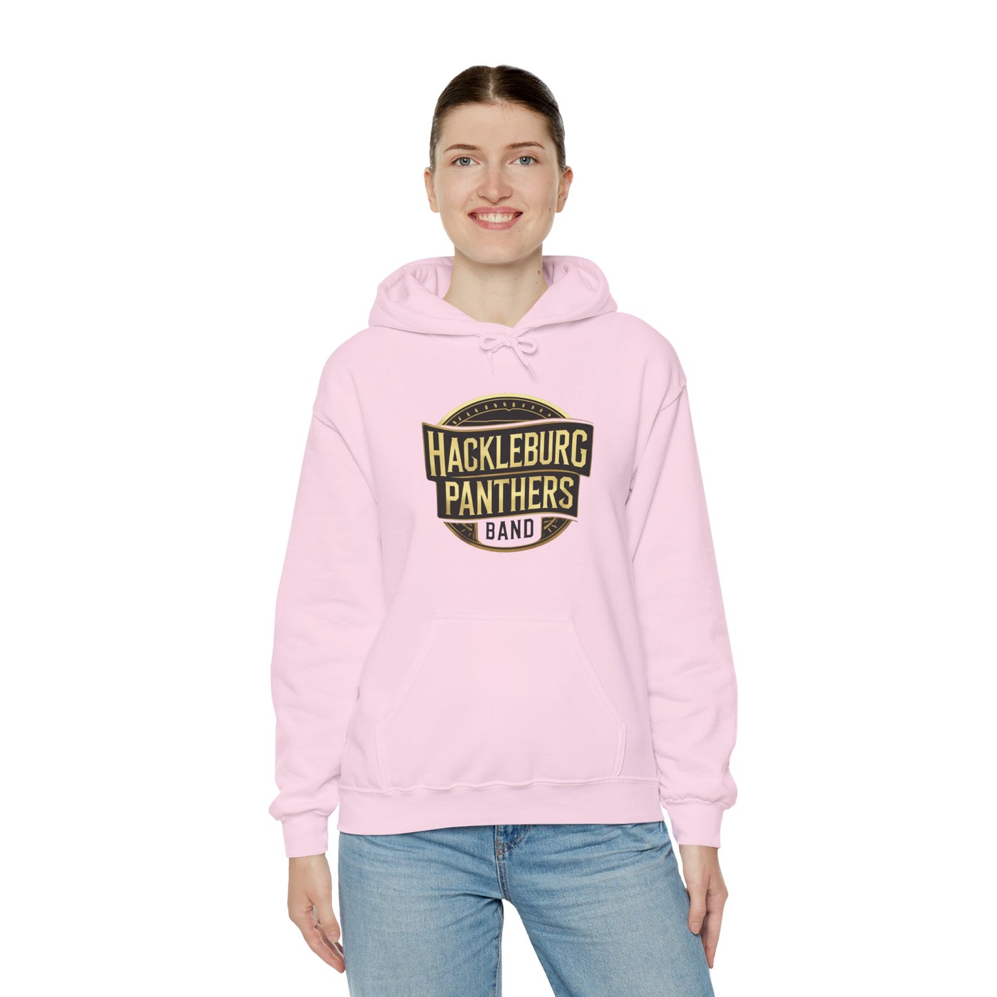 Adult Hoodie Sweatshirt \ Hackleburg Panthers Band \ HPB2