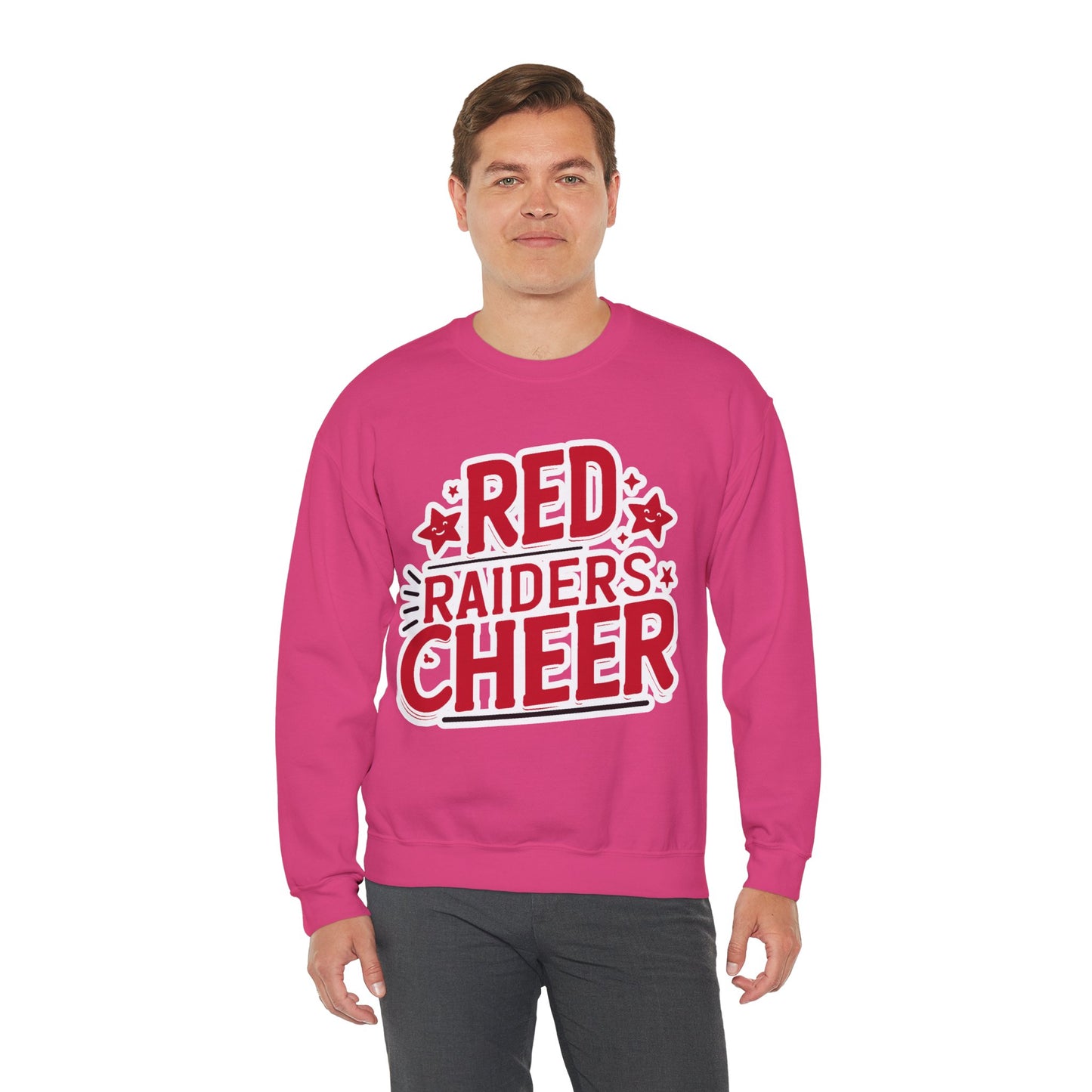 Adult Crewneck Sweatshirt \ Marion County Red Raiders Cheer \ MCC2