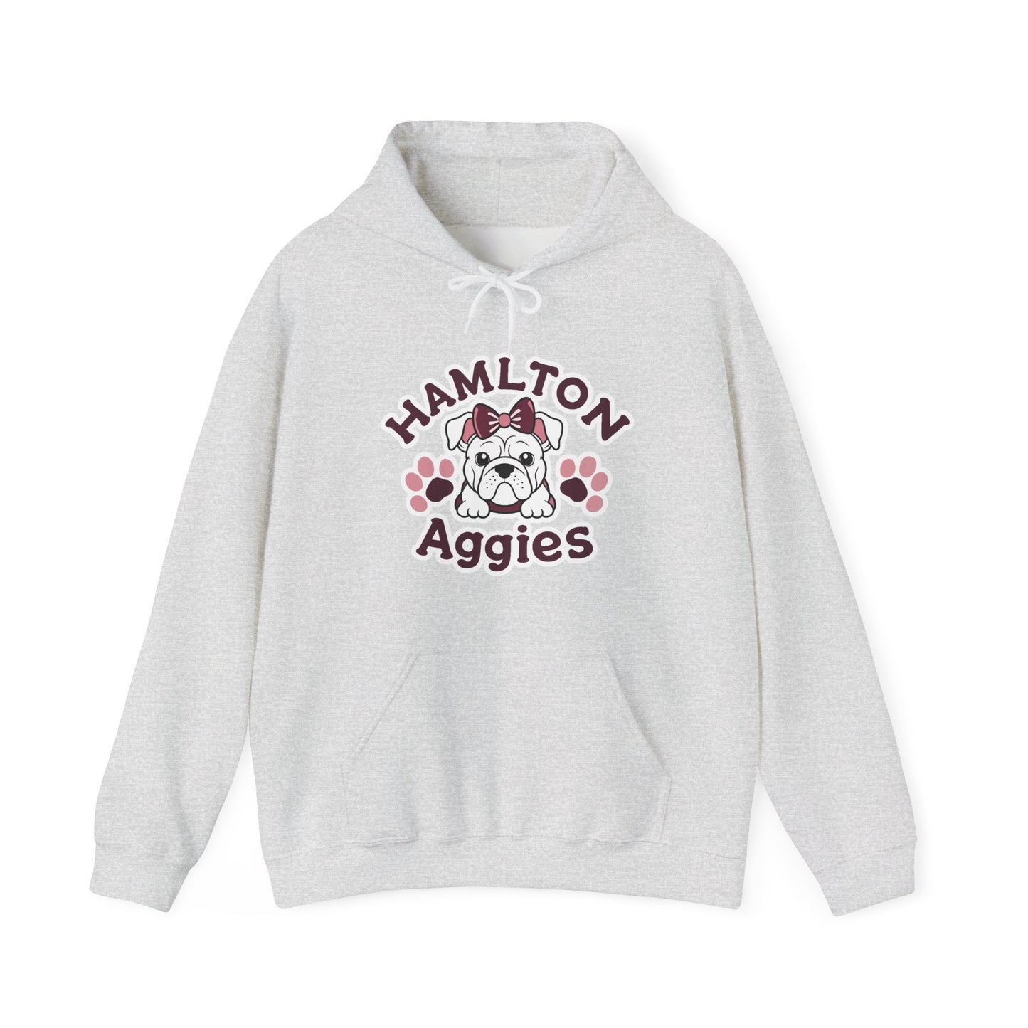Adult Hoodie Sweatshirt \ Hamilton Aggies \ HAG3