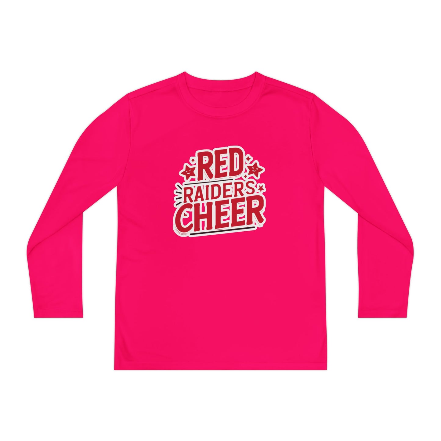 Youth Long Sleeve Tee \ Marion County Red Raiders Cheer \ MCC2