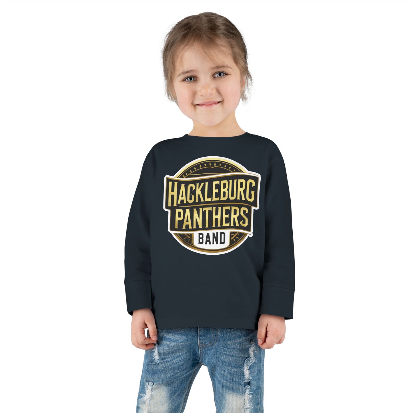 Toddler Long Sleeve Tee \ Hackleburg Panthers Band \ HPB2