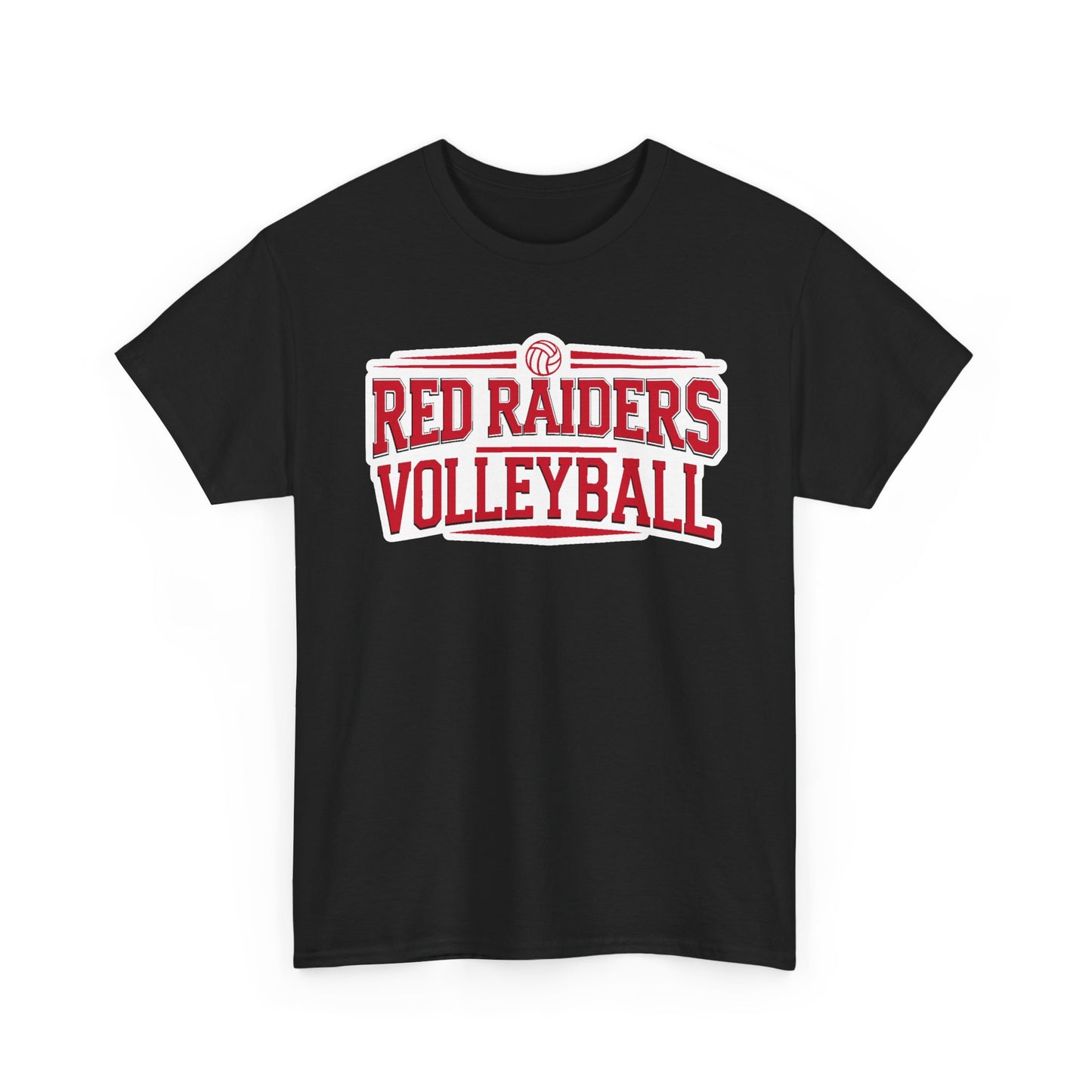 Adult Tee \ Marion County Red Raiders Volleyball \ MCV2