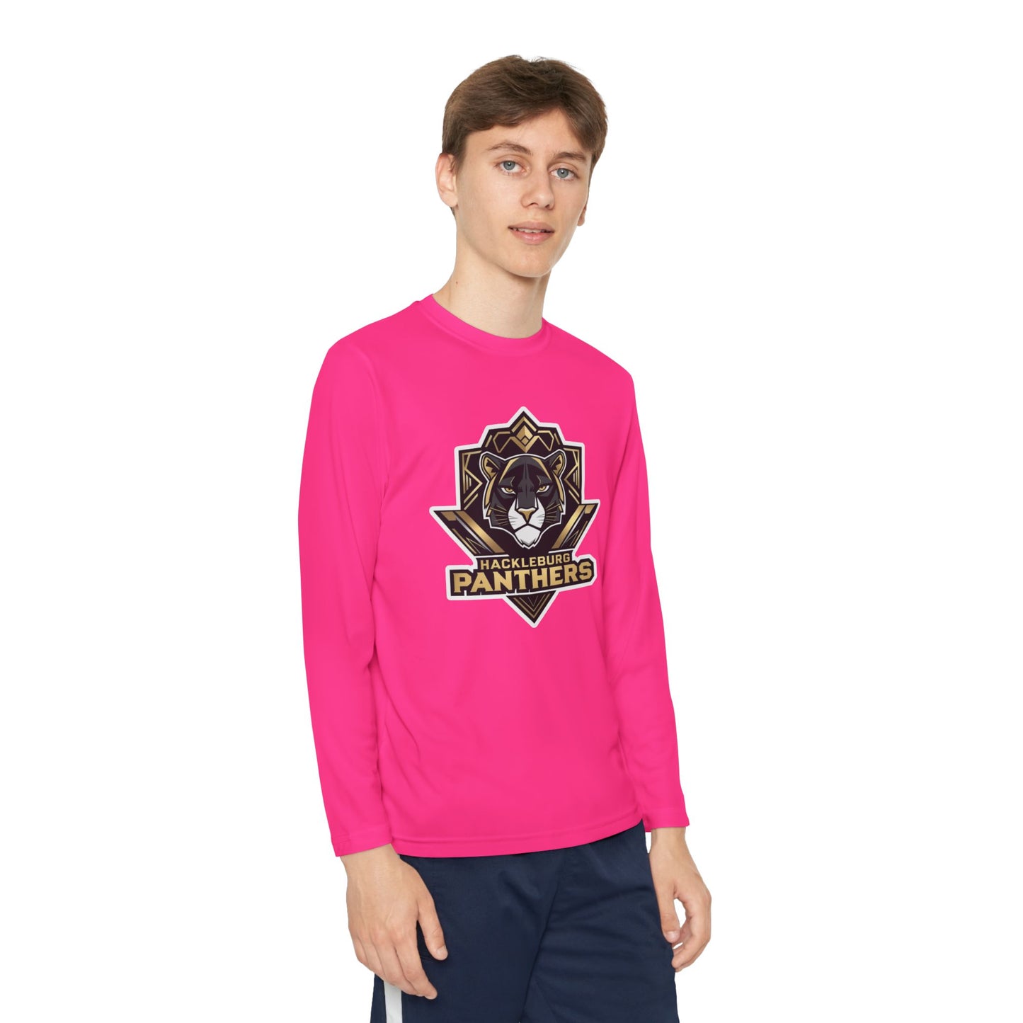 Youth Long Sleeve Tee \ Hackleburg Panthers \ HP1
