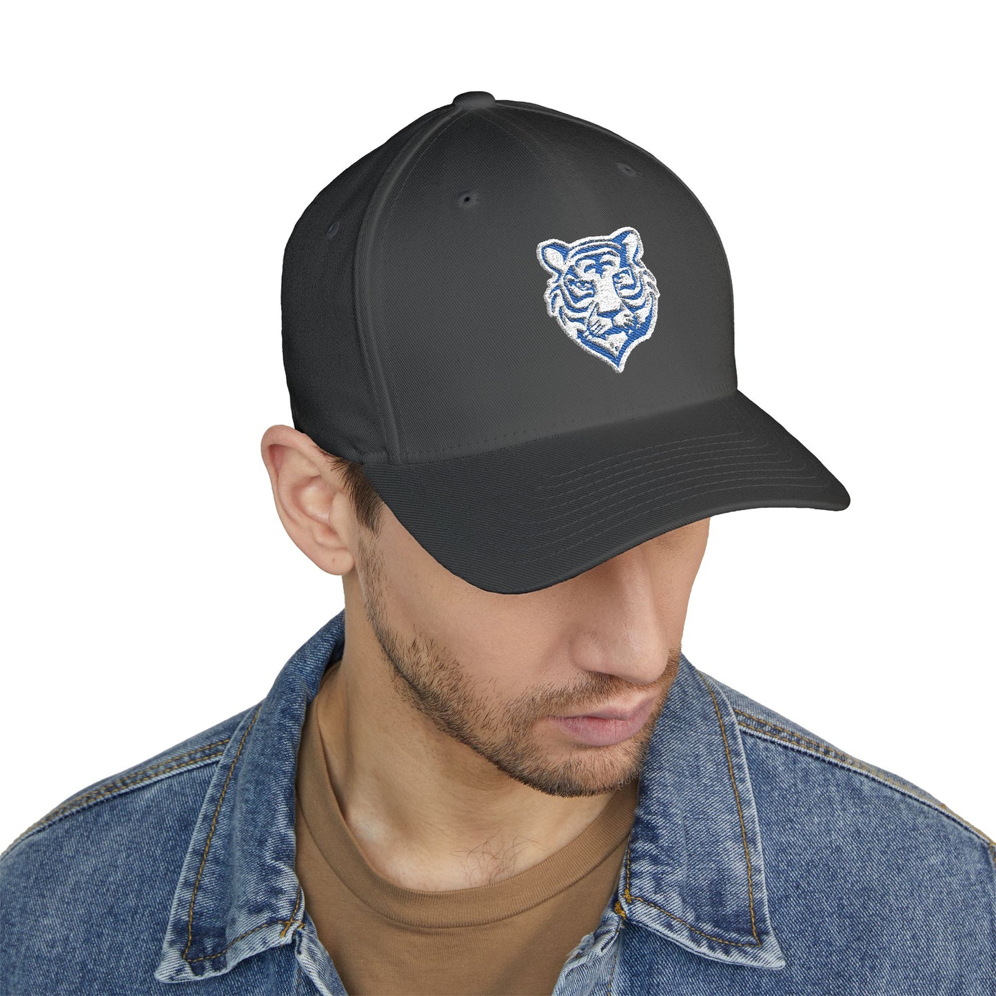 Closed-Back Structured Cap \ Brilliant Tigers \ BTCBCD1