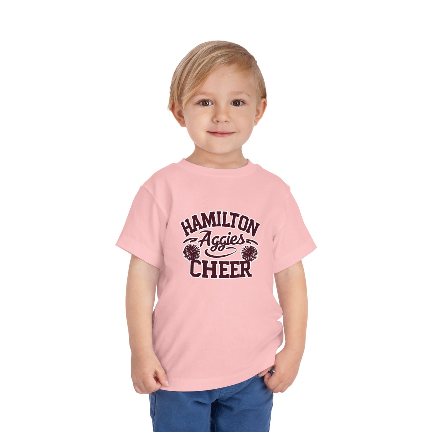 Toddler Tee \ Hamilton Aggies Cheer \ Style HAC2