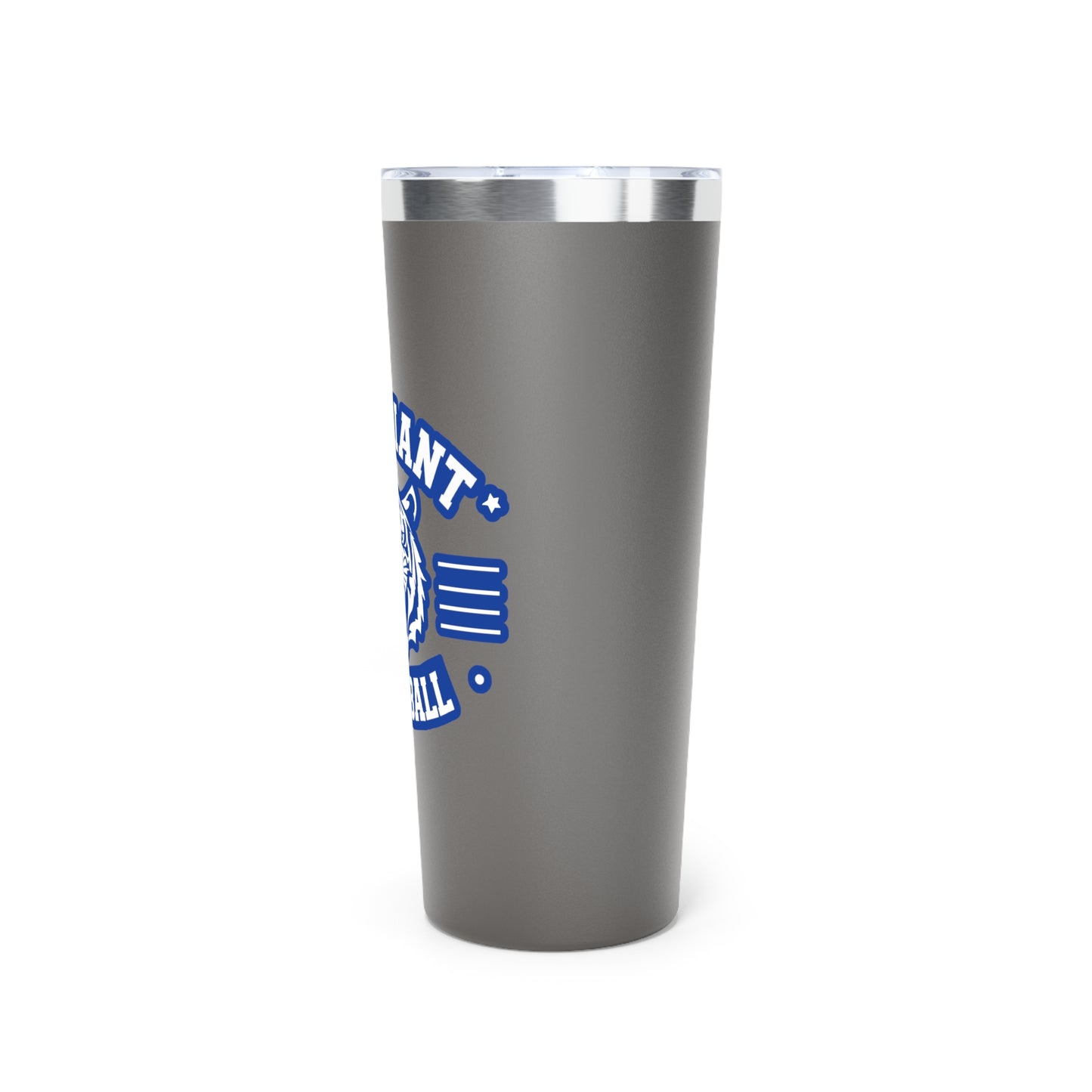 22oz Copper Insulated Tumbler \ Brilliant Tigers Football \ BTF2