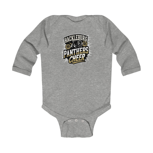 Long Sleeve Baby Bodysuit \ Hackleburg Panthers \ HPC1