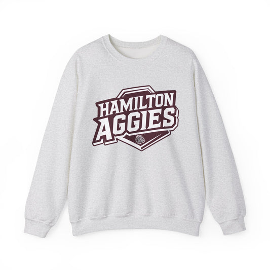 Adult Crewneck Sweatshirt \ Hamilton Aggies \ HA1