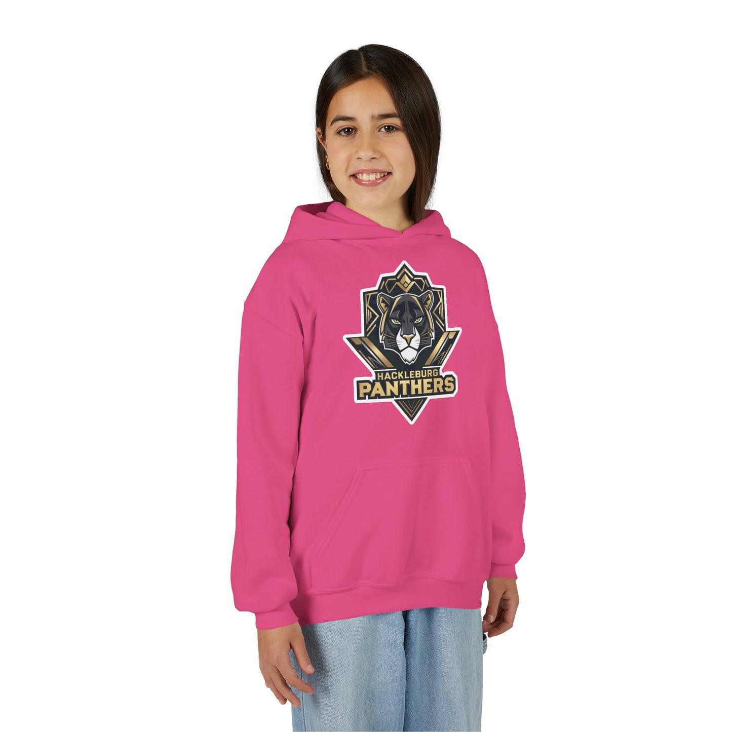 Youth Hoodie Sweatshirt \ Hackleburg Panthers \ HP1