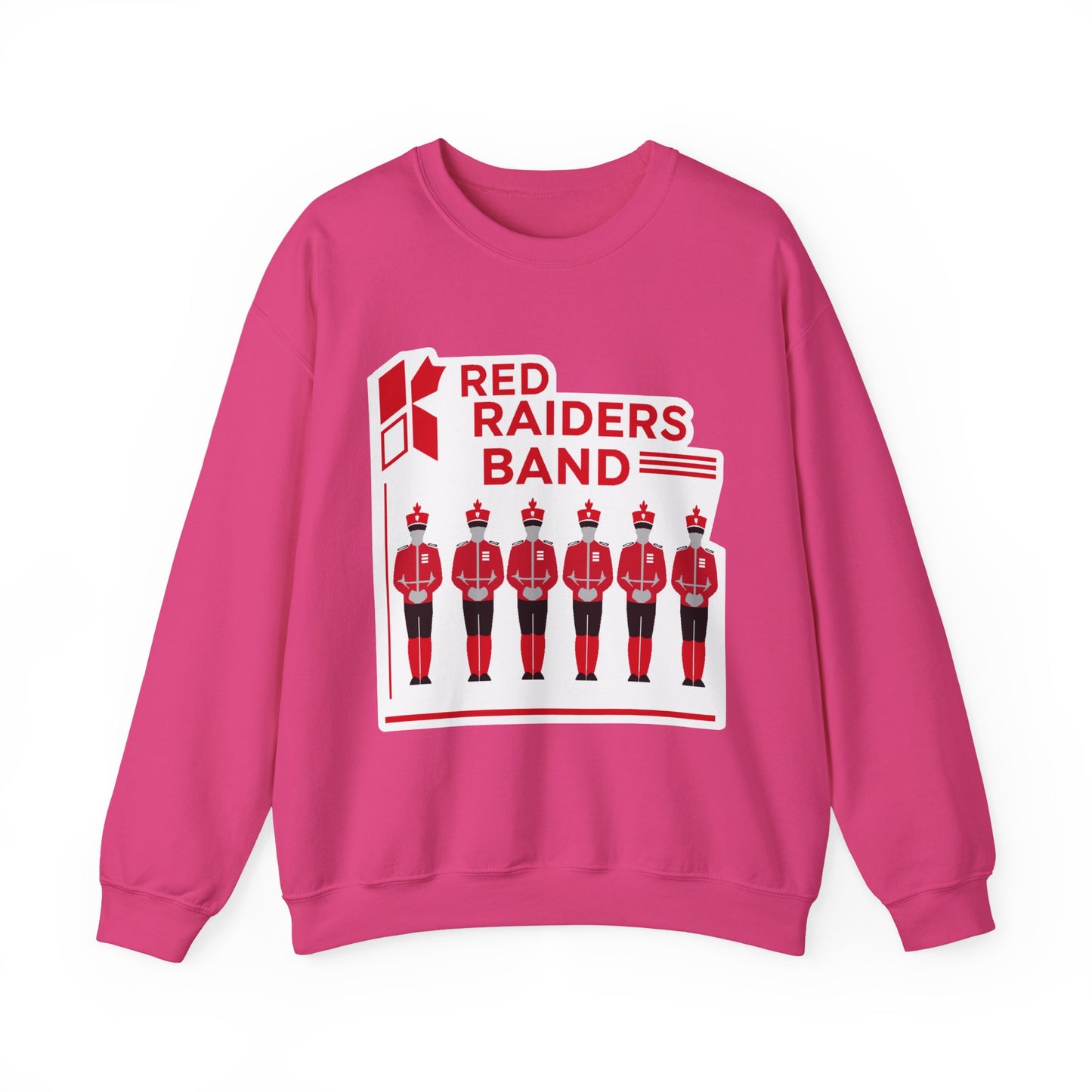 Adult Crewneck Sweatshirt \ Marion County Red Raiders Band \ MCB1
