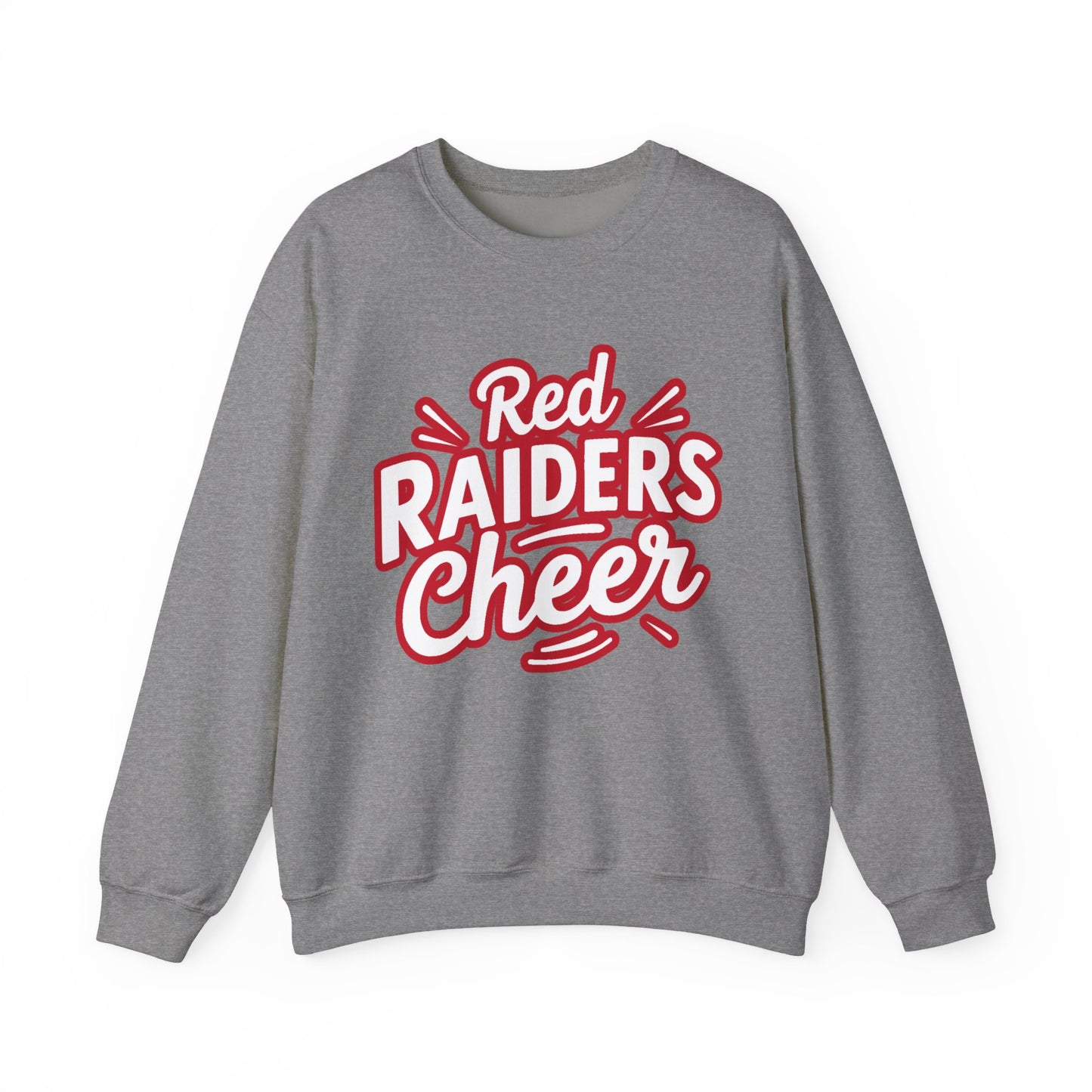Adult Crewneck Sweatshirt \ Marion County Red Raiders Cheer \ MCC1