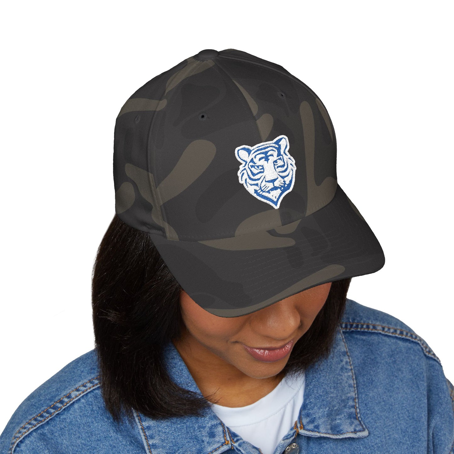 Closed-Back Structured Cap \ Brilliant Tigers \ BTCBCD1
