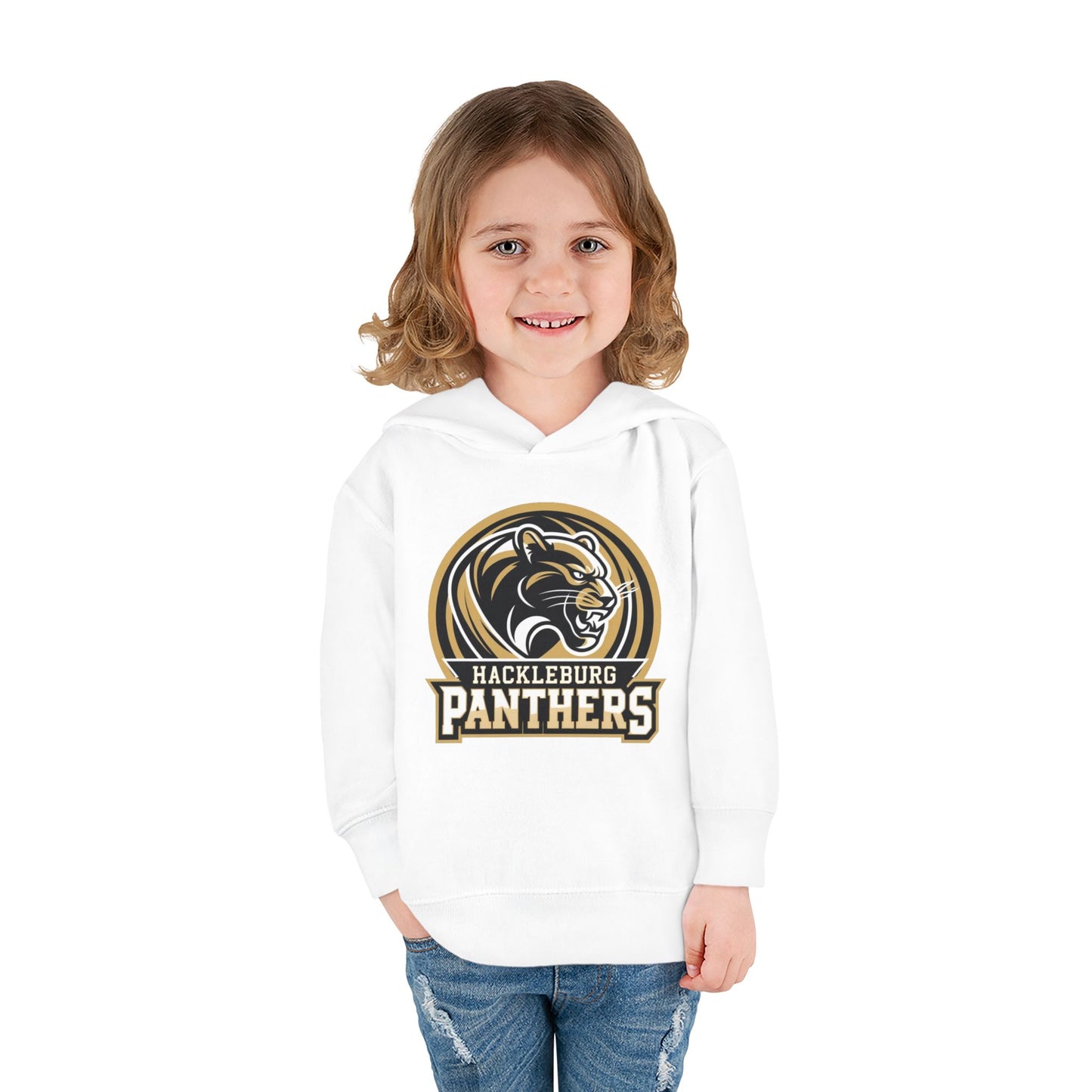 Toddler Hoodie Sweatshirt \ Hackleburg Panthers \ HP2