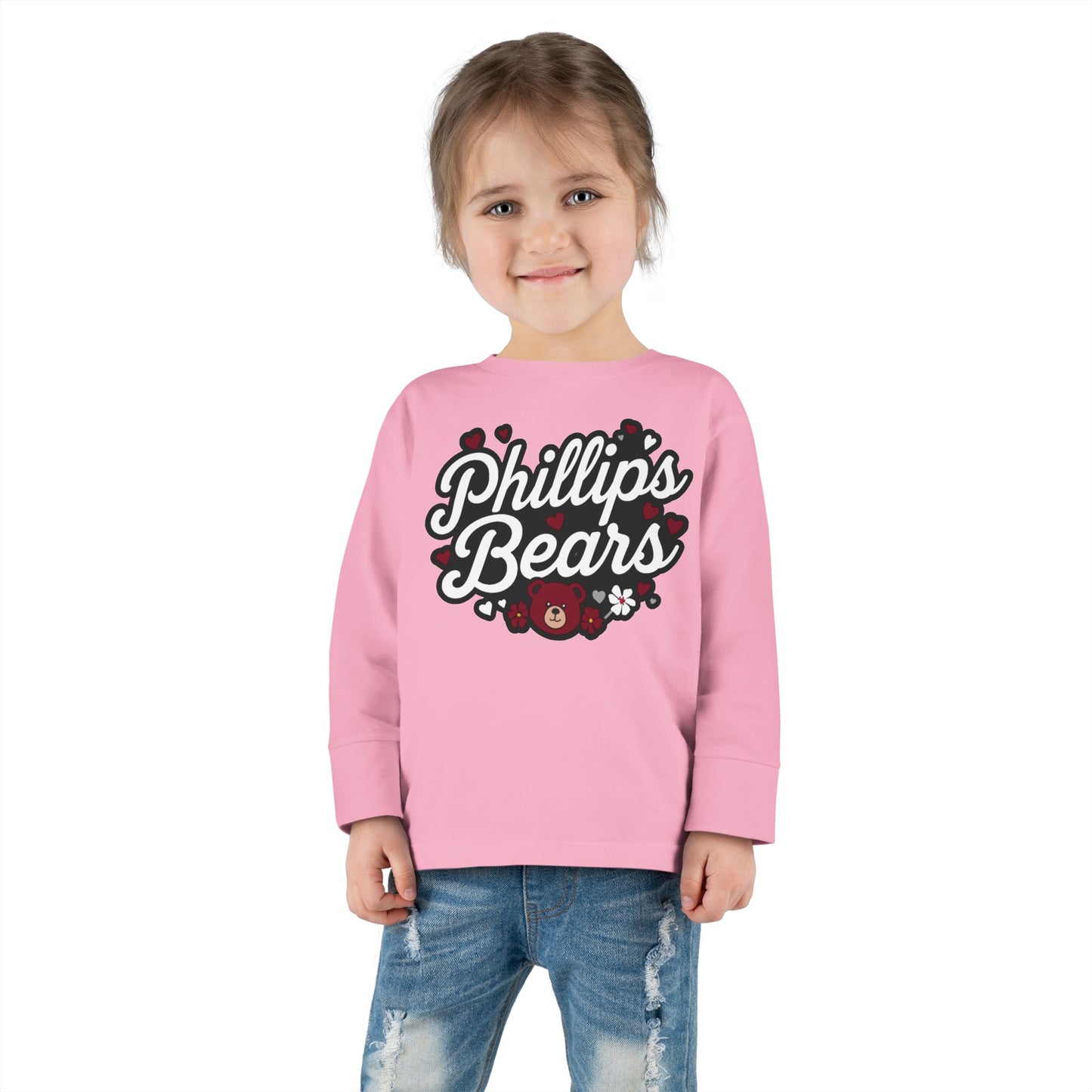 Toddler Long Sleeve Tee \ Phillip's Bears \ PBG1