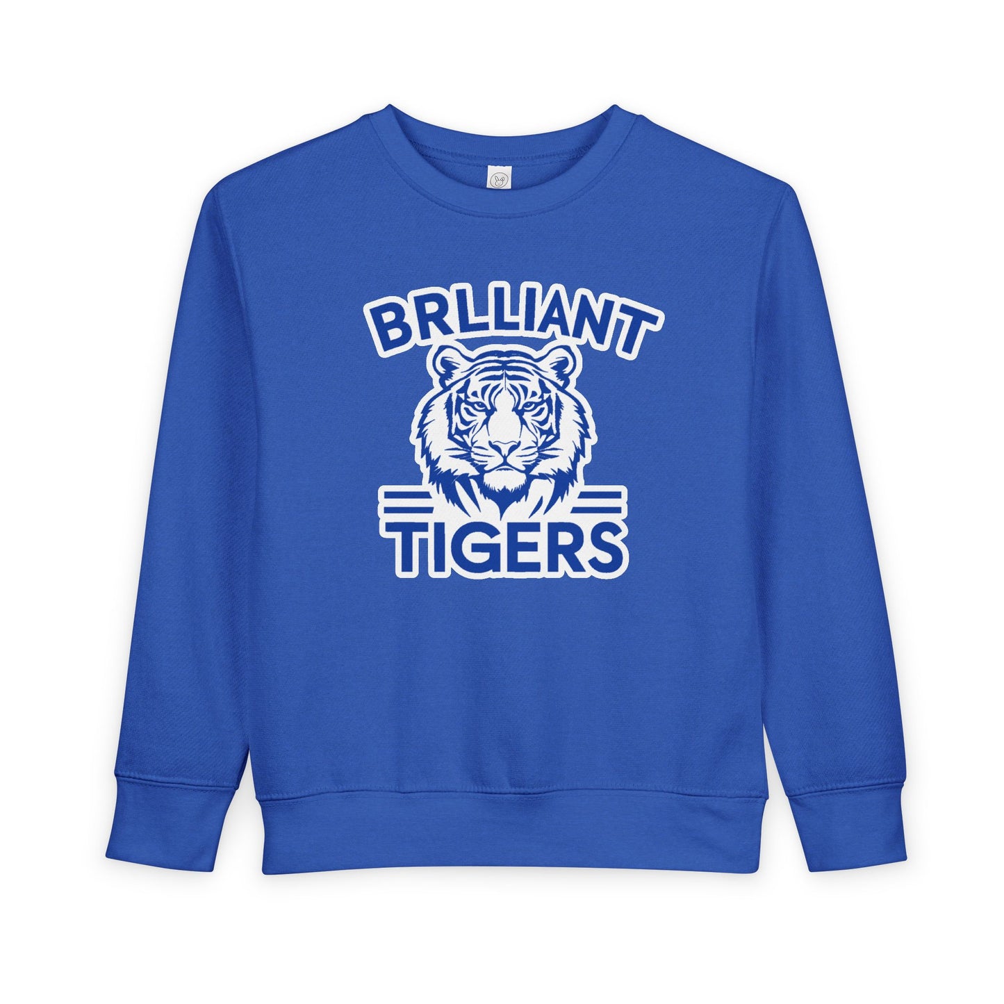 Toddler Crewneck Sweatshirt \ Brilliant Tigers \ BT1
