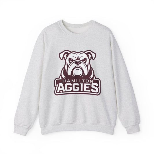 Adult Crewneck Sweatshirt \ Hamilton Aggies \ HA4