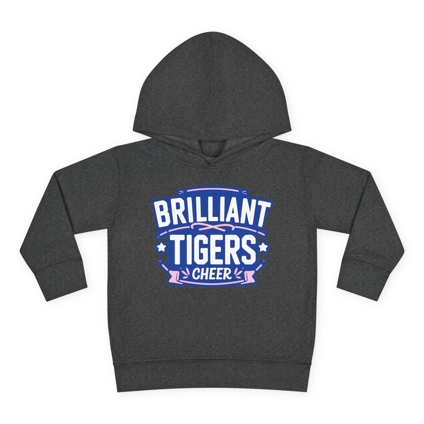 Toddler Hoodie Sweatshirt \ Brilliant Tigers Cheer \ BTC2