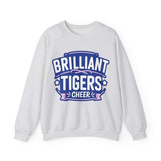 Adult Crewneck Sweatshirt \ Brilliant Tigers Cheer \ BTC2