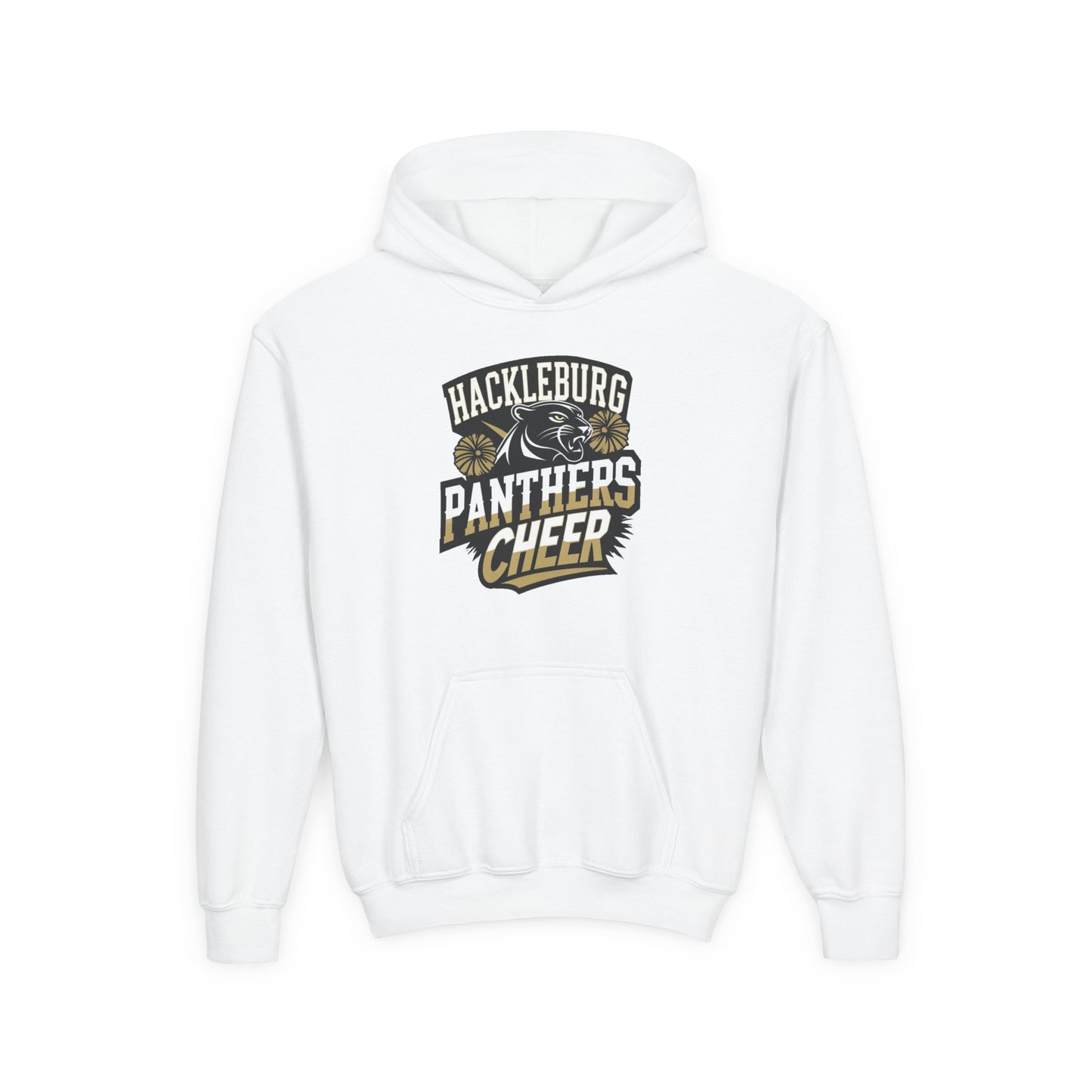 Youth Hoodie Sweatshirt \ Hackleburg Panthers Cheer \ HPC1