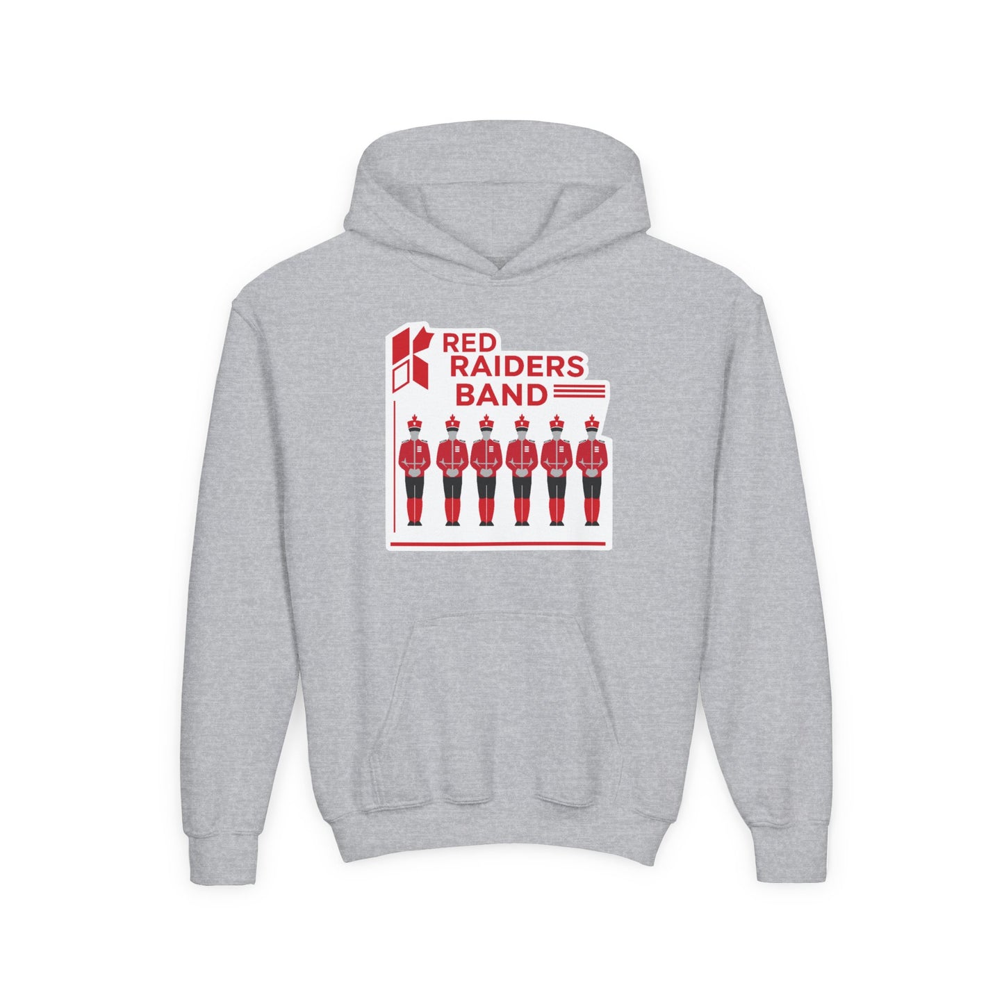 Youth Hoodie Sweatshirt \ Marion County Red Raiders Band \ MCB1