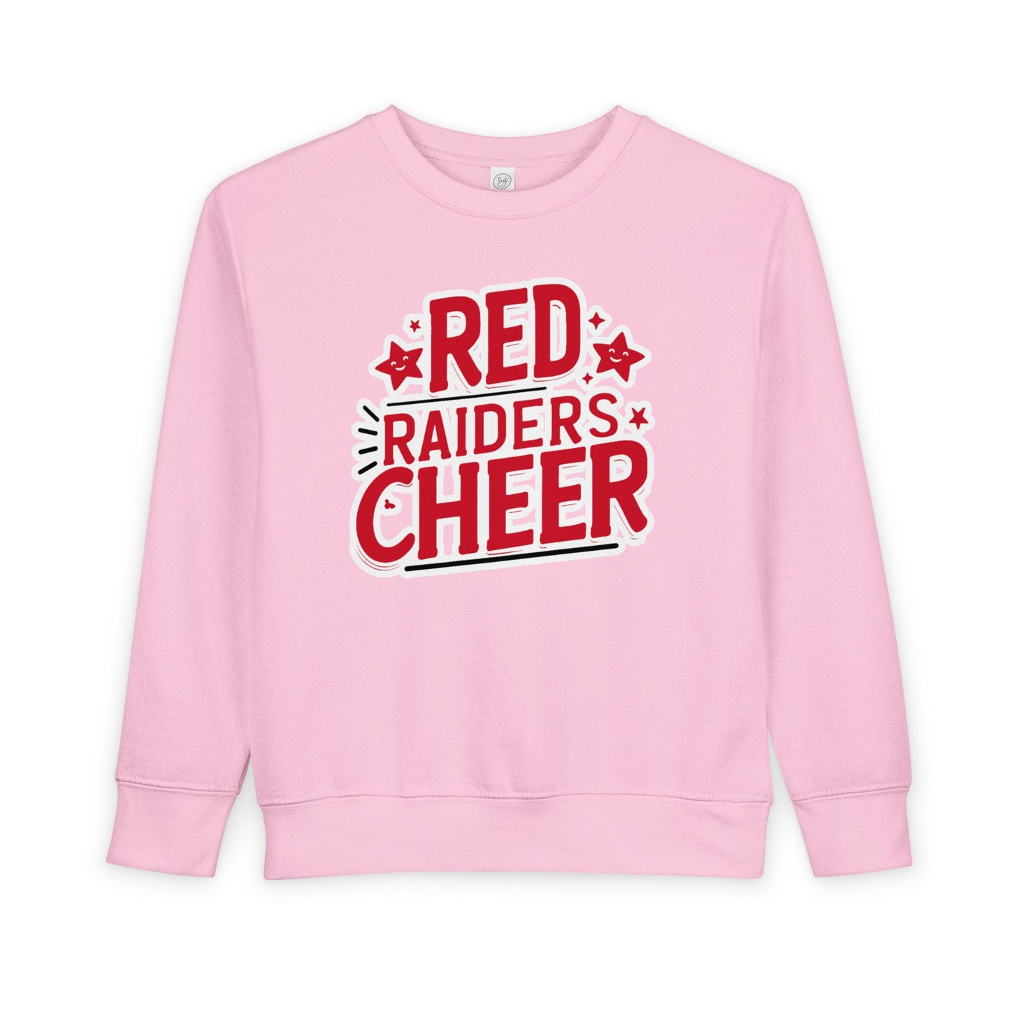 Toddler Crewneck Sweatshirt \ Marion County Red Raiders Cheer \ MCC2