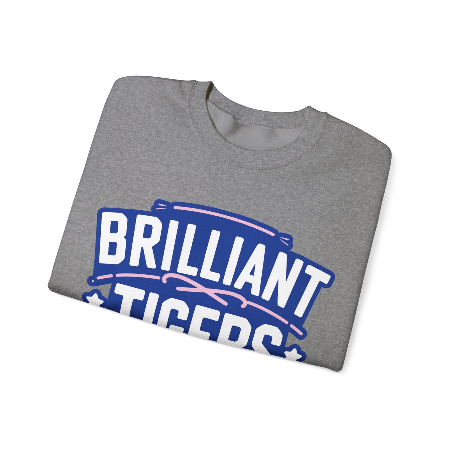 Adult Crewneck Sweatshirt \ Brilliant Tigers Cheer \ BTC2