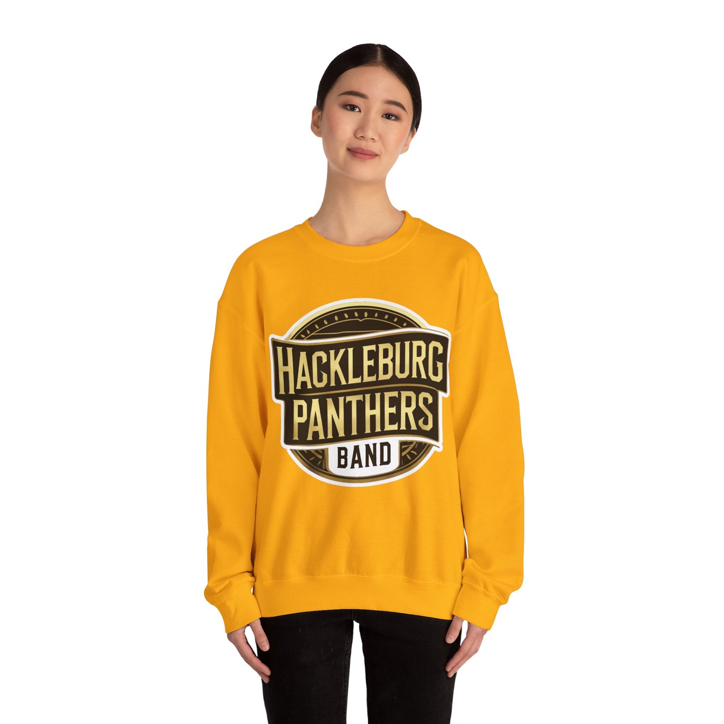 Adult Crewneck Sweatshirt \ Hackleburg Panthers Band \ HPB2