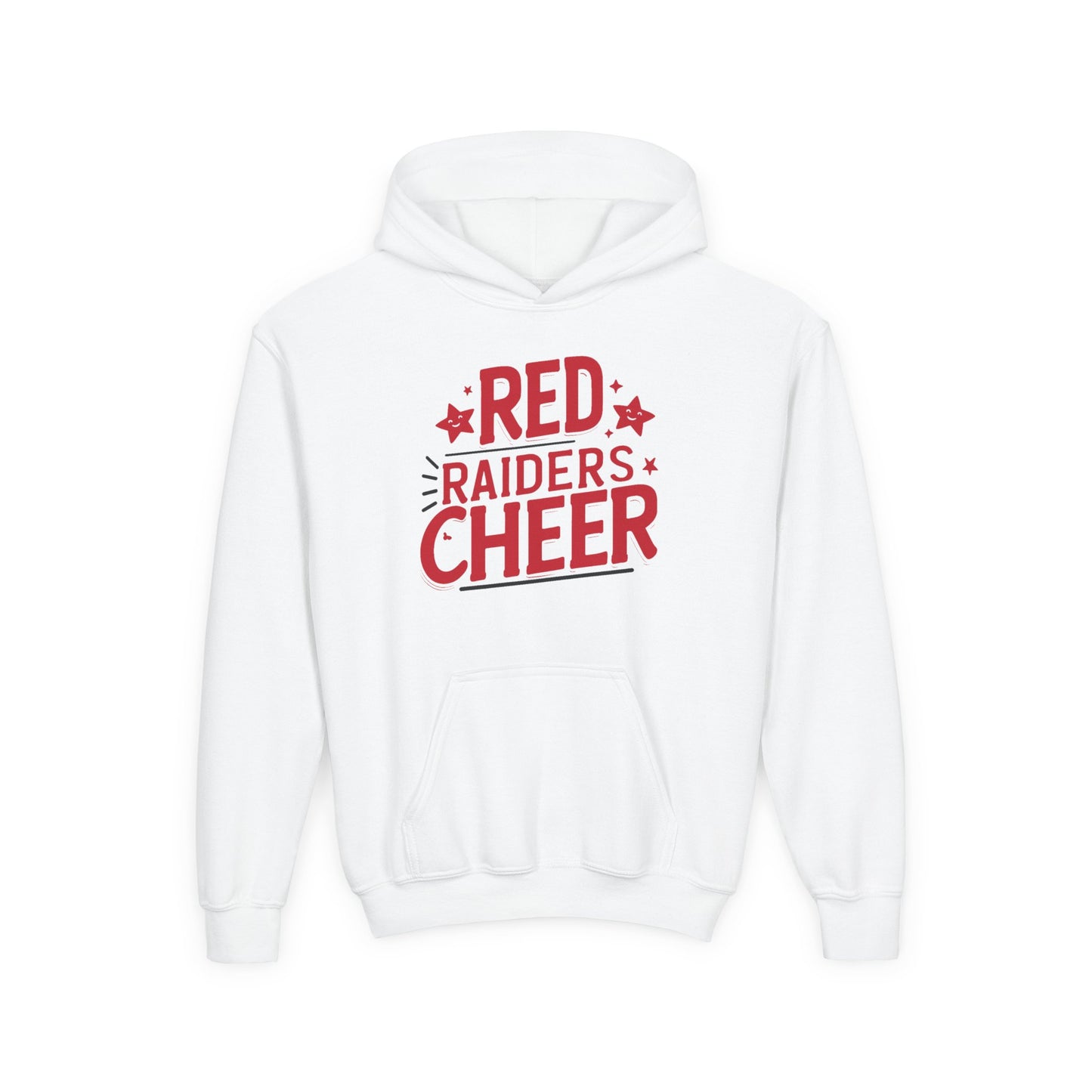 Youth Hoodie Sweatshirt \ Marion County Red Raiders Cheer \ MCC2