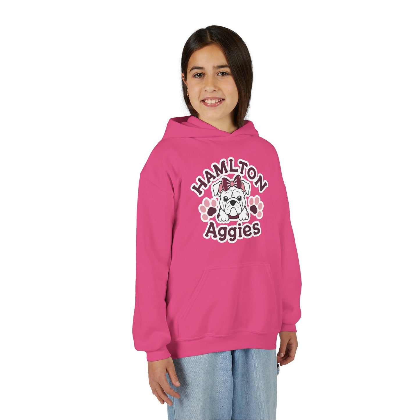 Youth Hoodie Sweatshirt \ Hamilton Aggies \ HAG3