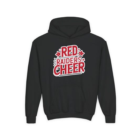 Youth Hoodie Sweatshirt \ Marion County Red Raiders Cheer \ MCC2