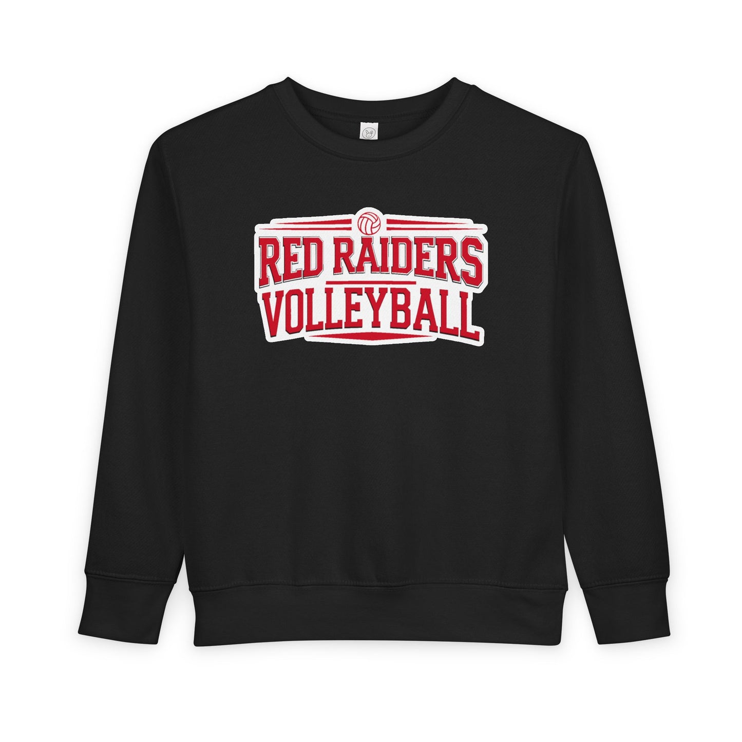 Toddler Crewneck Sweatshirt \ Marion County Red Raiders Volleyball \ MCV2