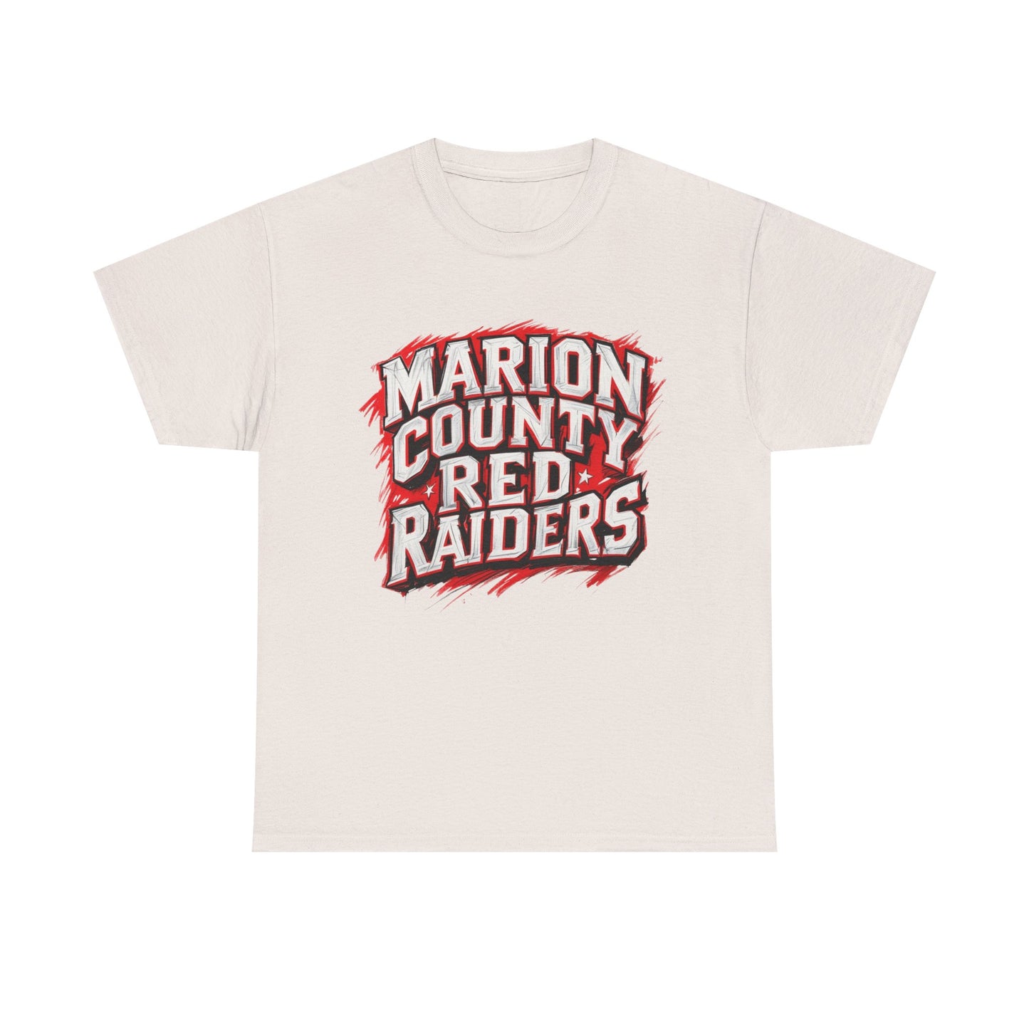 Adult Tee \ Marion County Red Raiders \ MC1