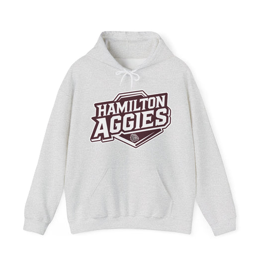 Adult Hoodie Sweatshirt \ Hamilton Aggies \ HA1