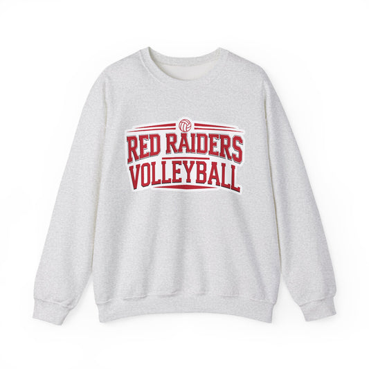 Adult Crewneck Sweatshirt \ Marion County Red Raiders Volleyball \ MCV2
