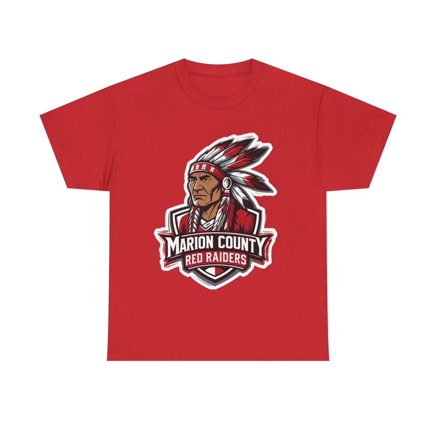 Adult Tee \ Marion County Red Raiders \ MC2