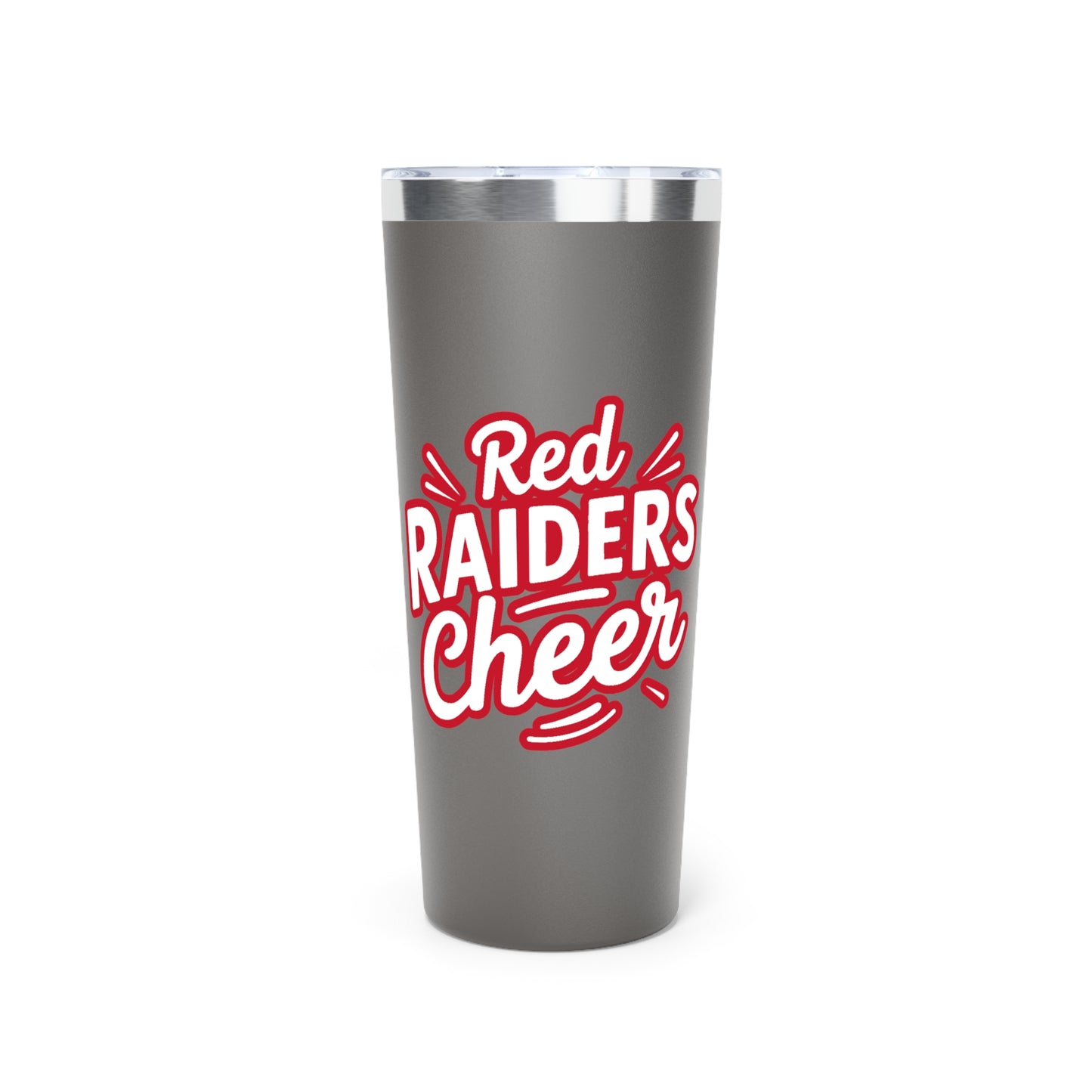 22oz Copper Insulated Tumbler \ Marion County Red Raiders Cheer \ MCC1