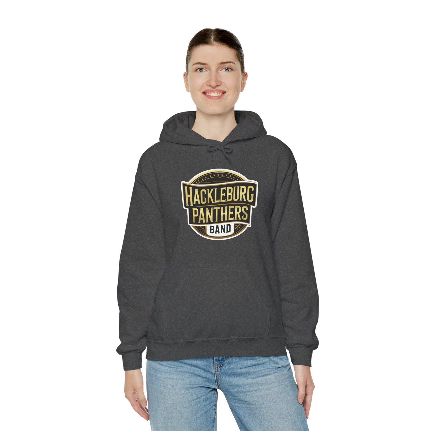 Adult Hoodie Sweatshirt \ Hackleburg Panthers Band \ HPB2