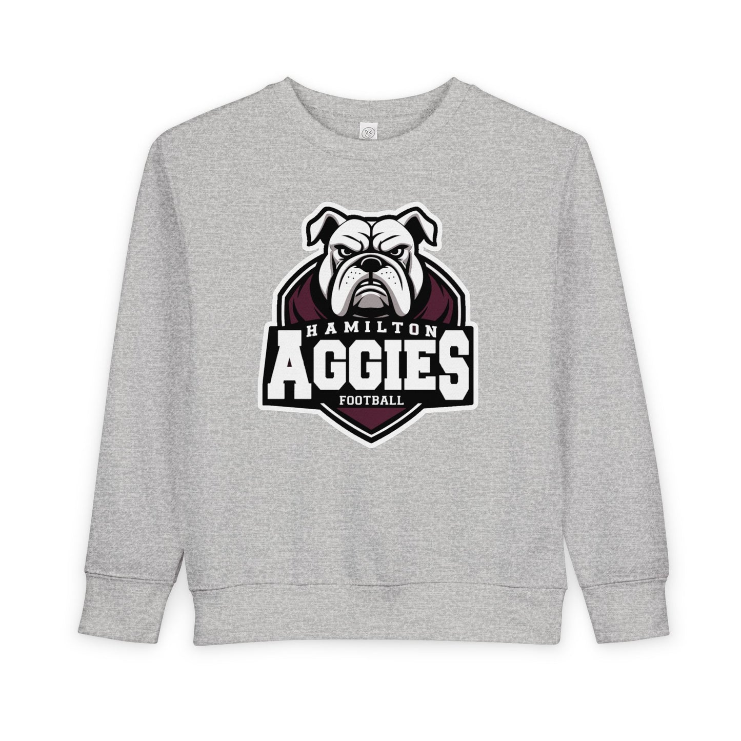 Toddler Crewneck Sweatshirt \ Hamilton Aggies Football \ HAF2
