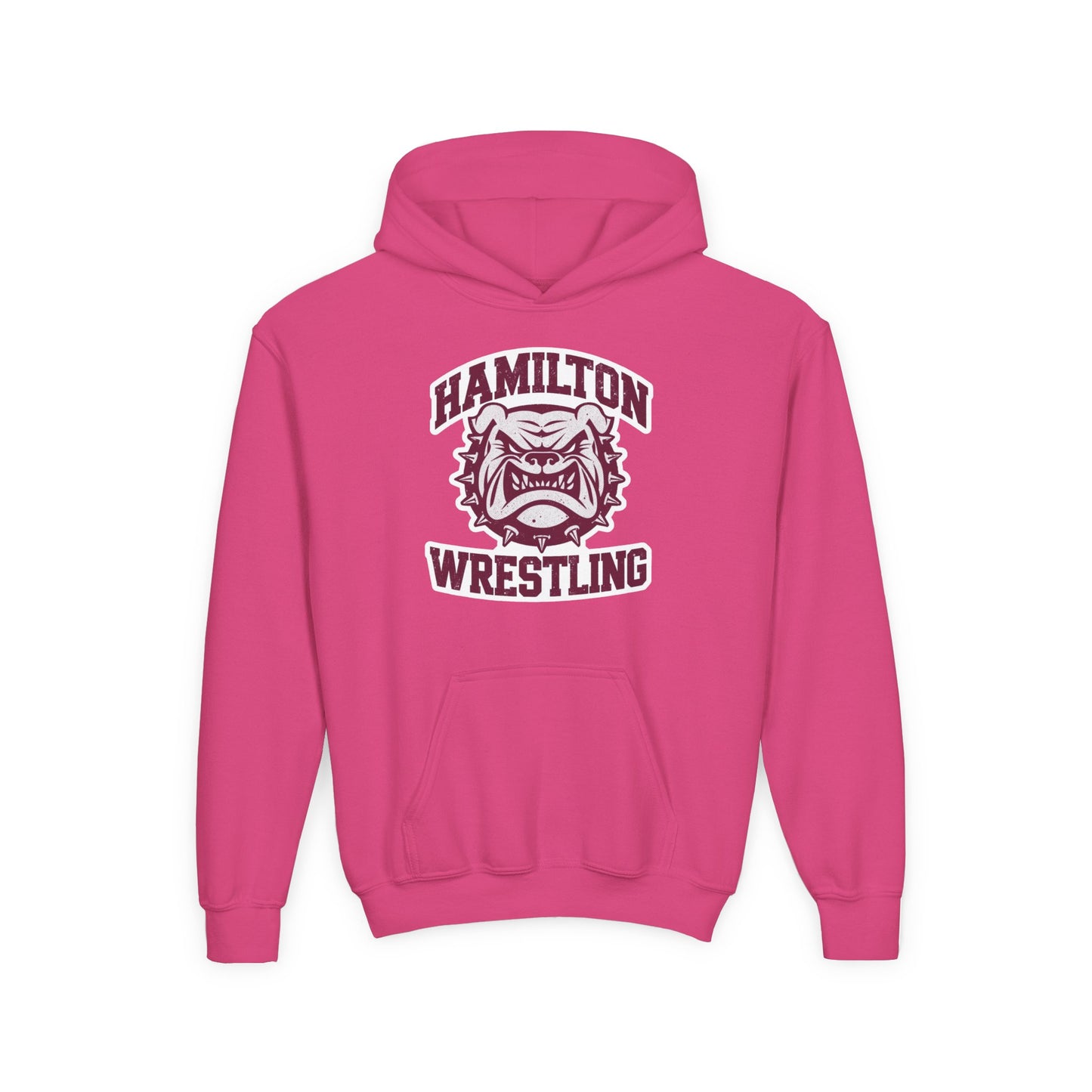 Youth Hoodie Sweatshirt \ Hamilton Aggies Wrestling \ HAW2