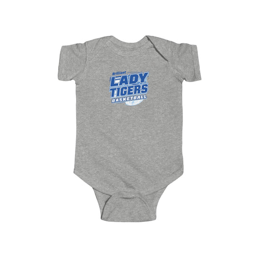 Short Sleeve Baby Bodysuit \ Brilliant Tigers Basketball \ BTBKG2