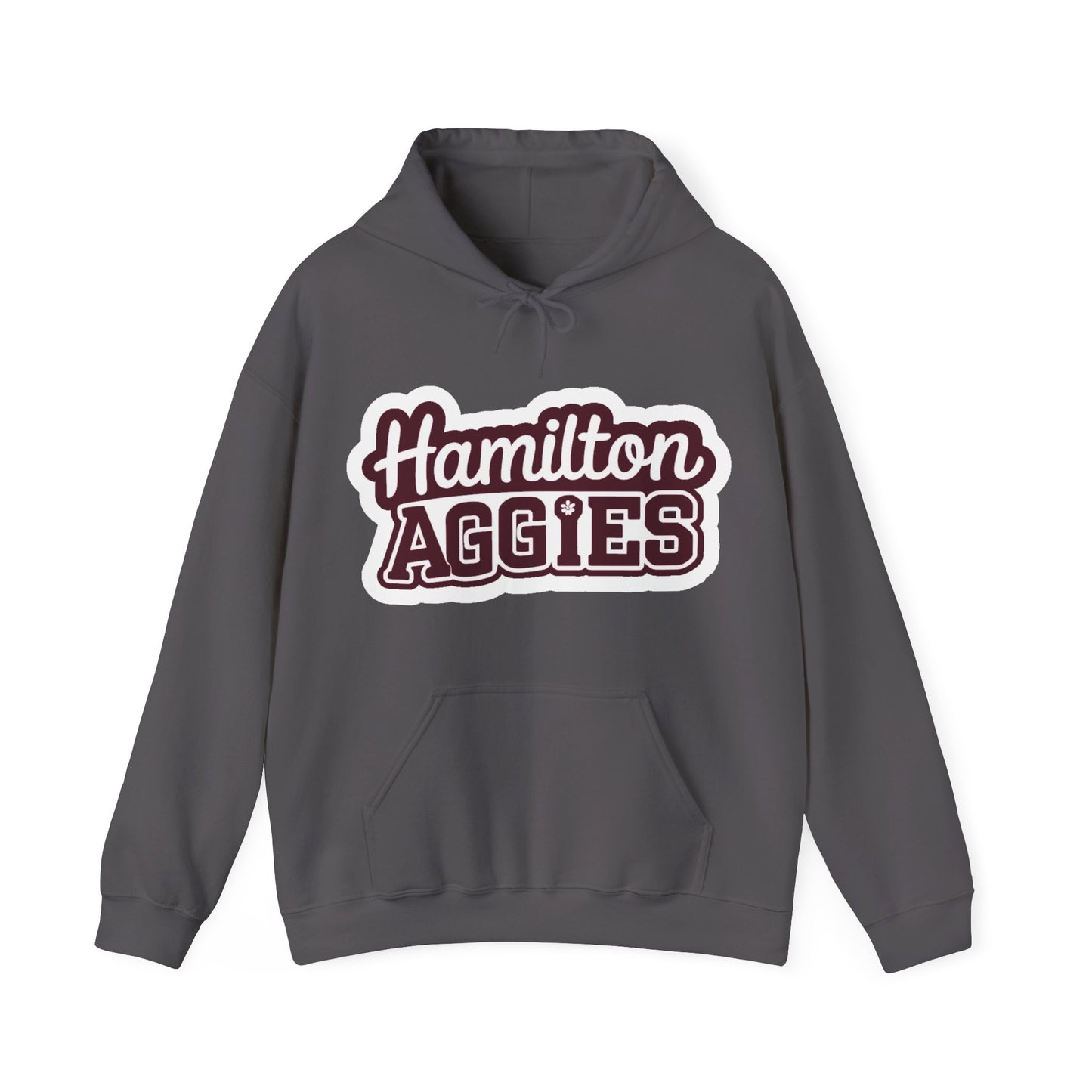 Adult Hoodie Sweatshirt \ Hamilton Aggies \ HAG2