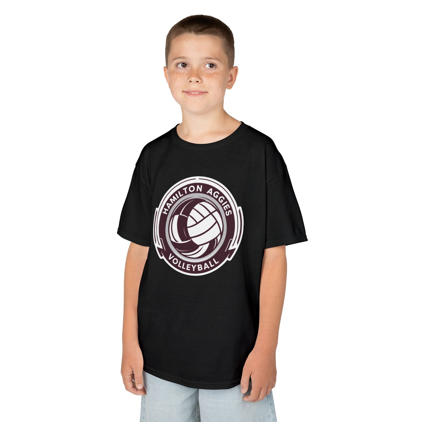 Youth Tee \ Hamilton Aggies Volleyball \ HAV1