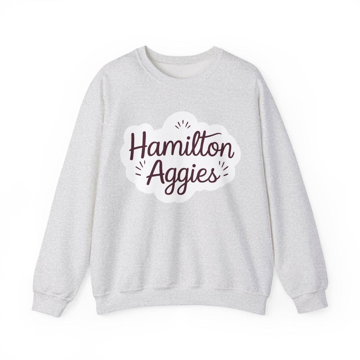 Adult Crewneck Sweatshirt \ Hamilton Aggies \ HAG1