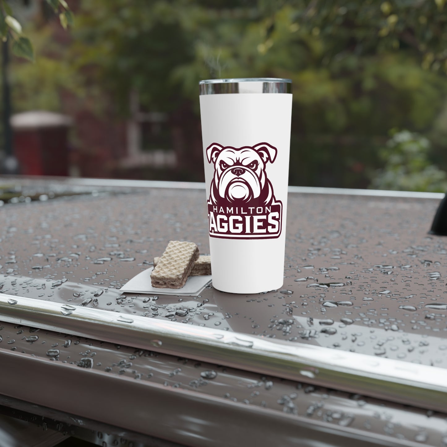 22oz Copper Insulated Tumbler \ Hamilton Aggies \ HA4