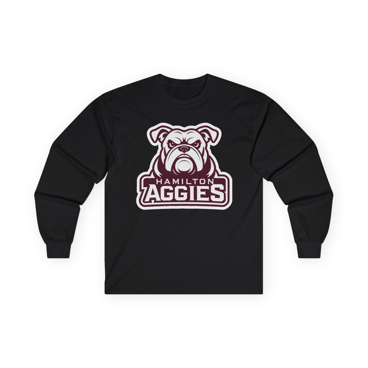 Adult Long Sleeve Tee \ Hamilton Aggies \ HA4
